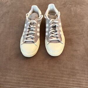 Adidas x Cali Dewitt White and Light Gray Sneakers